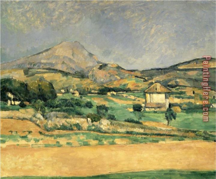Paul Cezanne A View Over Mont St Victoire